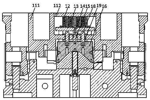 A stamping die stamping method