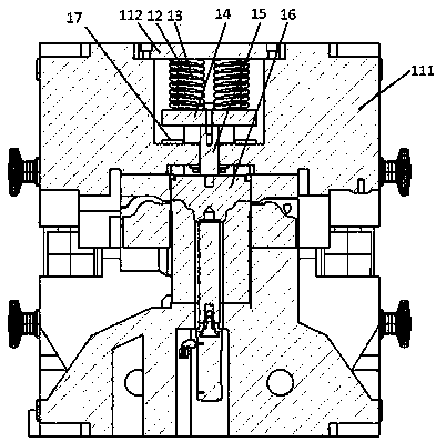 A stamping die stamping method