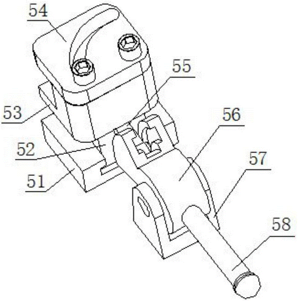 A plastic pipe fitting welding machine