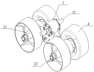 Universal profiling support device for tracked vehicle drive