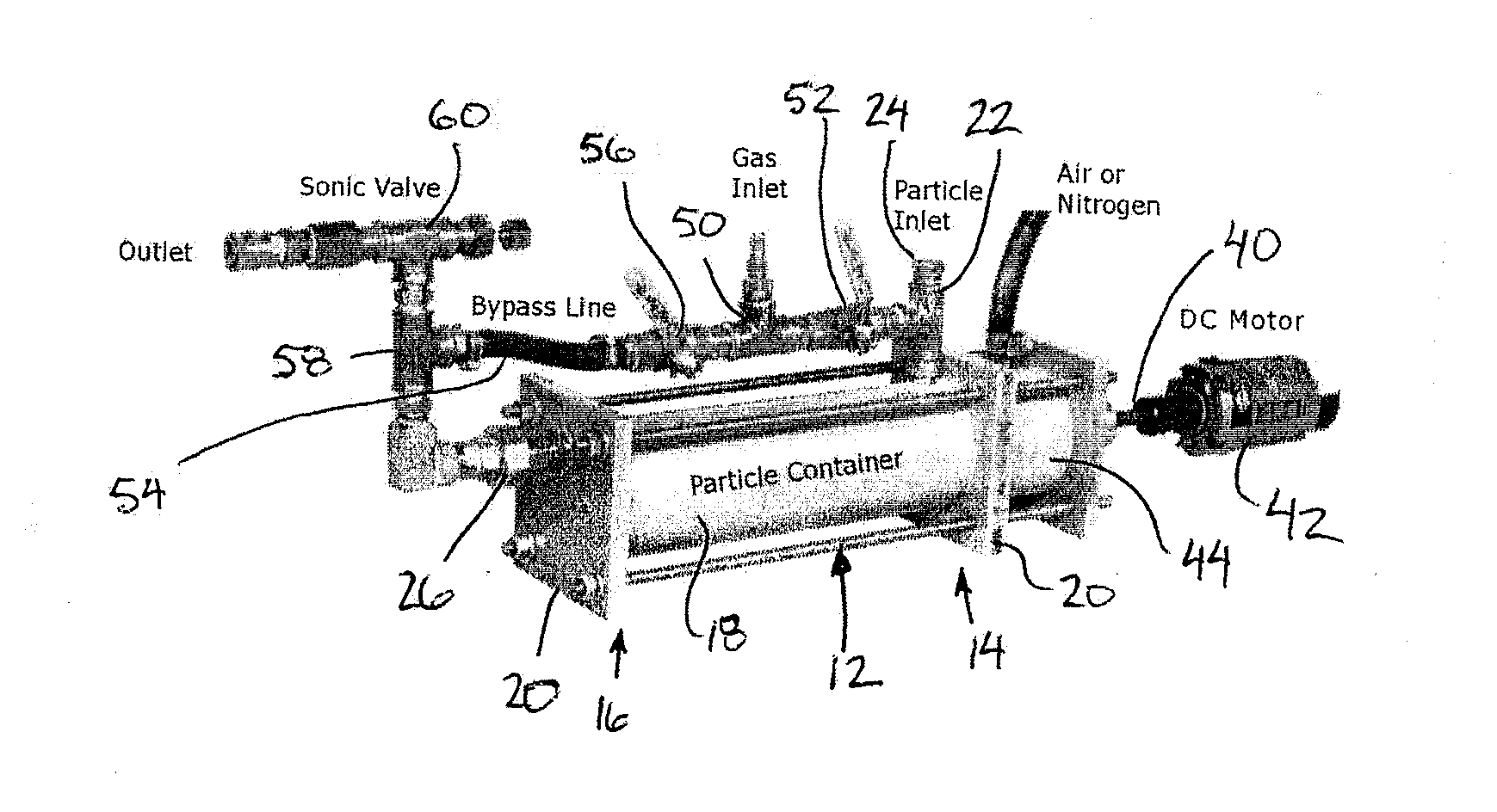 Apparatus for Seeding a Fluid with Tracing Material