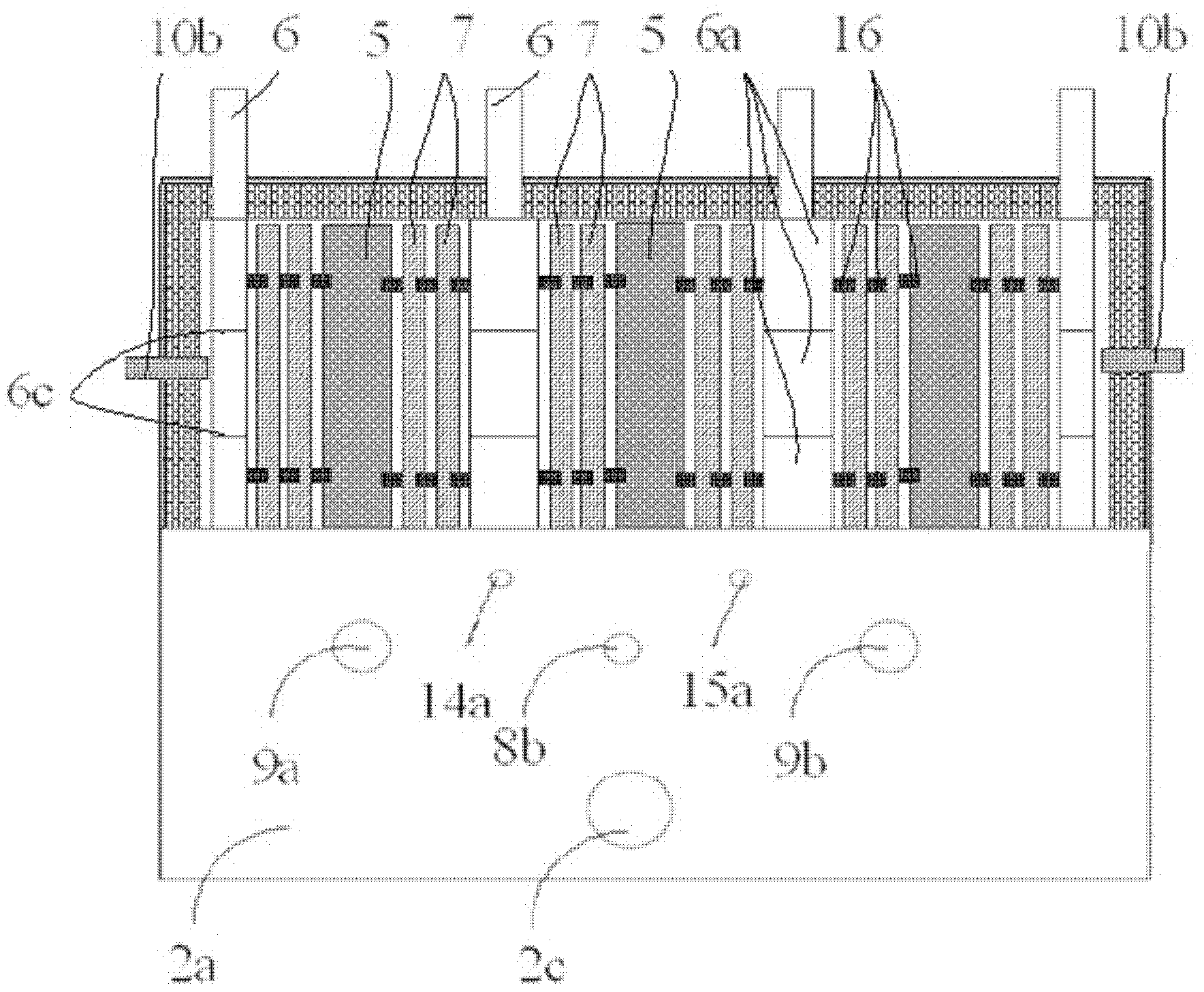 Device for generating metal magnesium by electrolyzing magnesium chloride