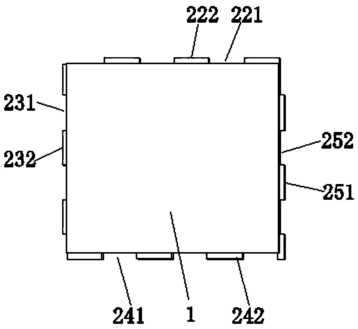 Fabricated composite ceramic tile