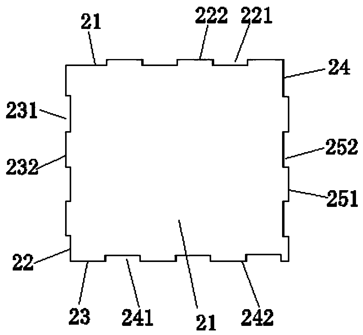 Fabricated composite ceramic tile