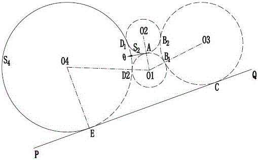 Sailing track control method based on power vector