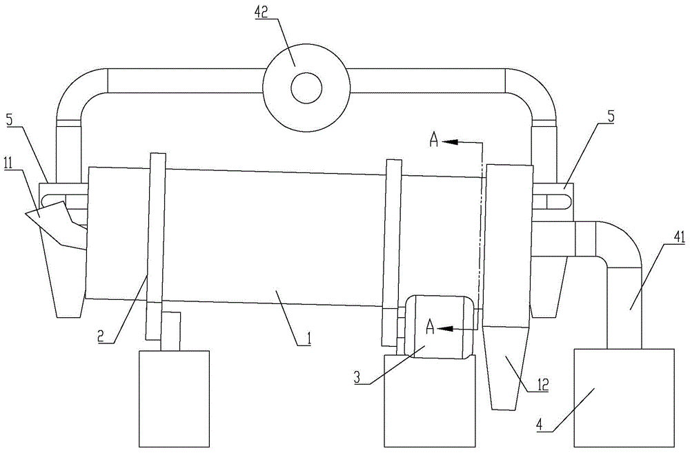 Rotary drum dryer