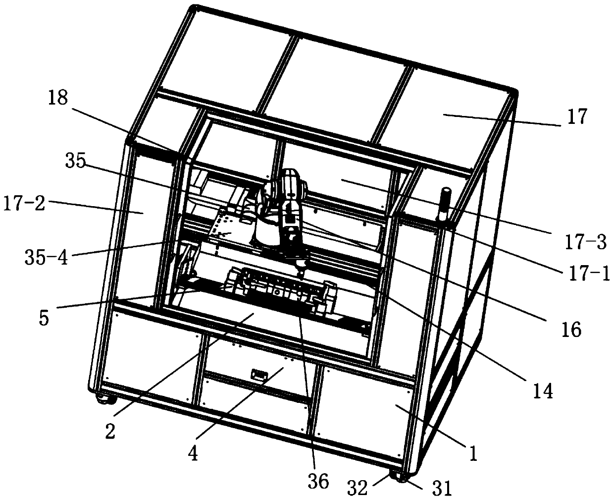 Automatic deburring equipment