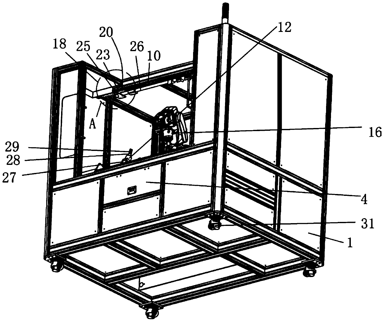 Automatic deburring equipment