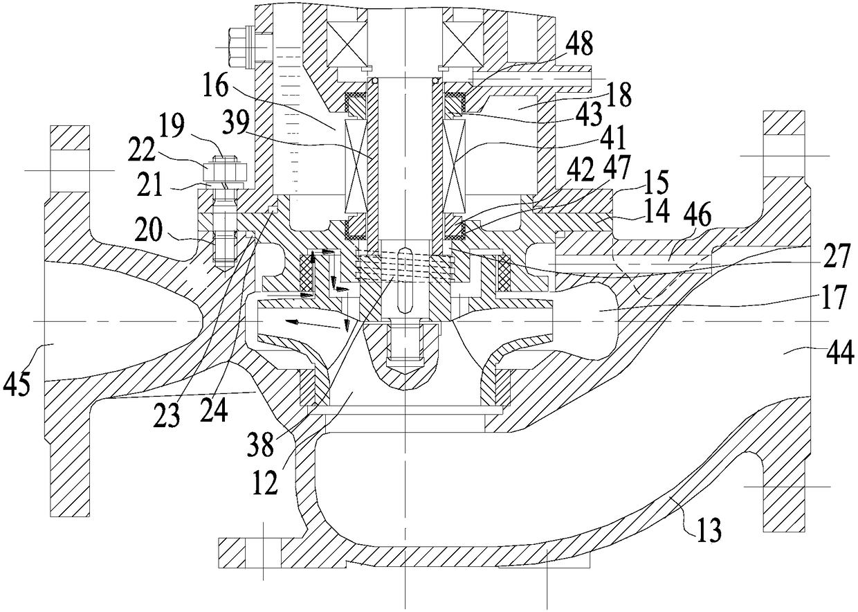 Small hydraulic motor pump set structure