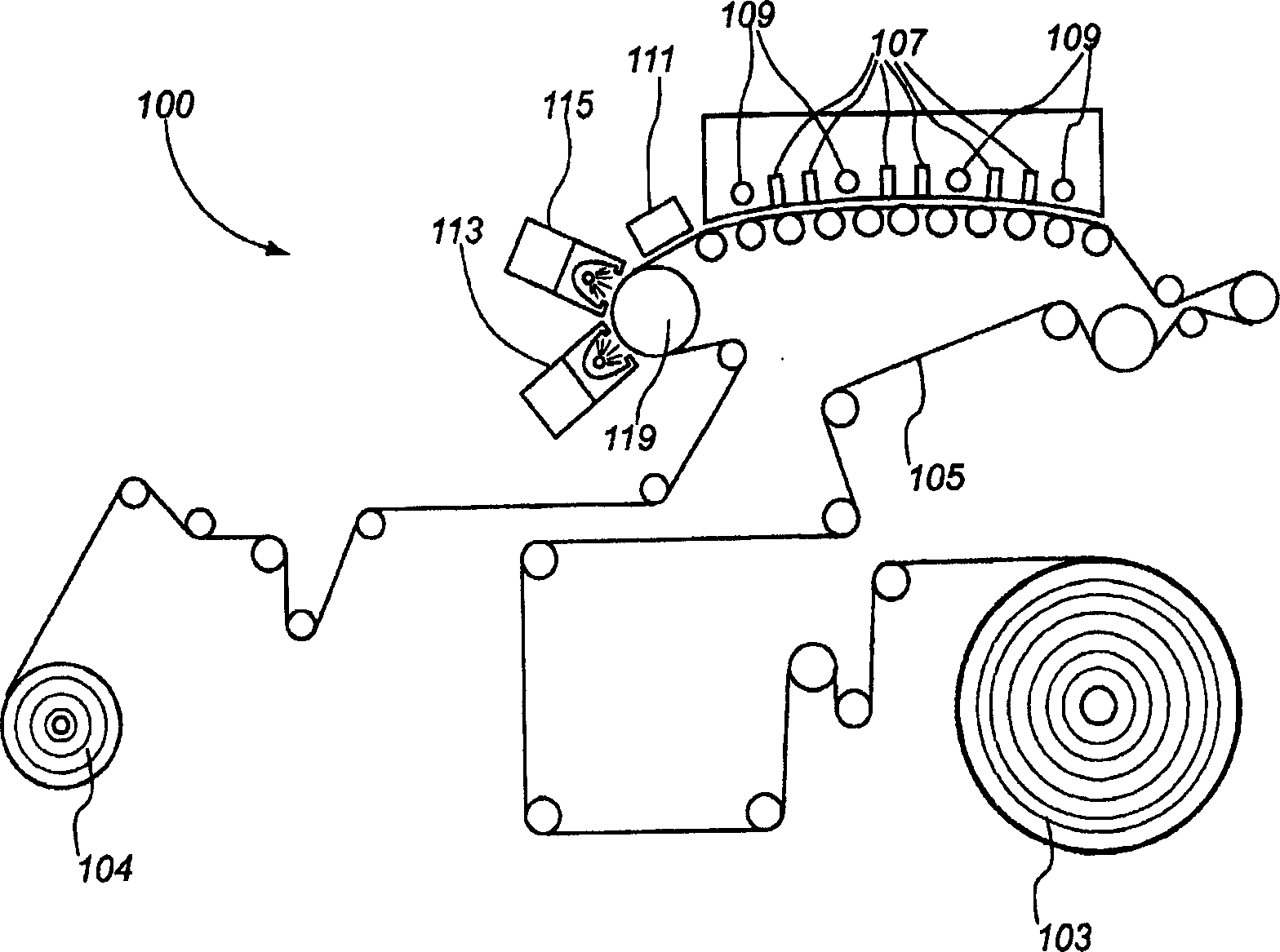 inkjet-ink-relatively-free-of-photoinitiator-and-method-and-apparatus