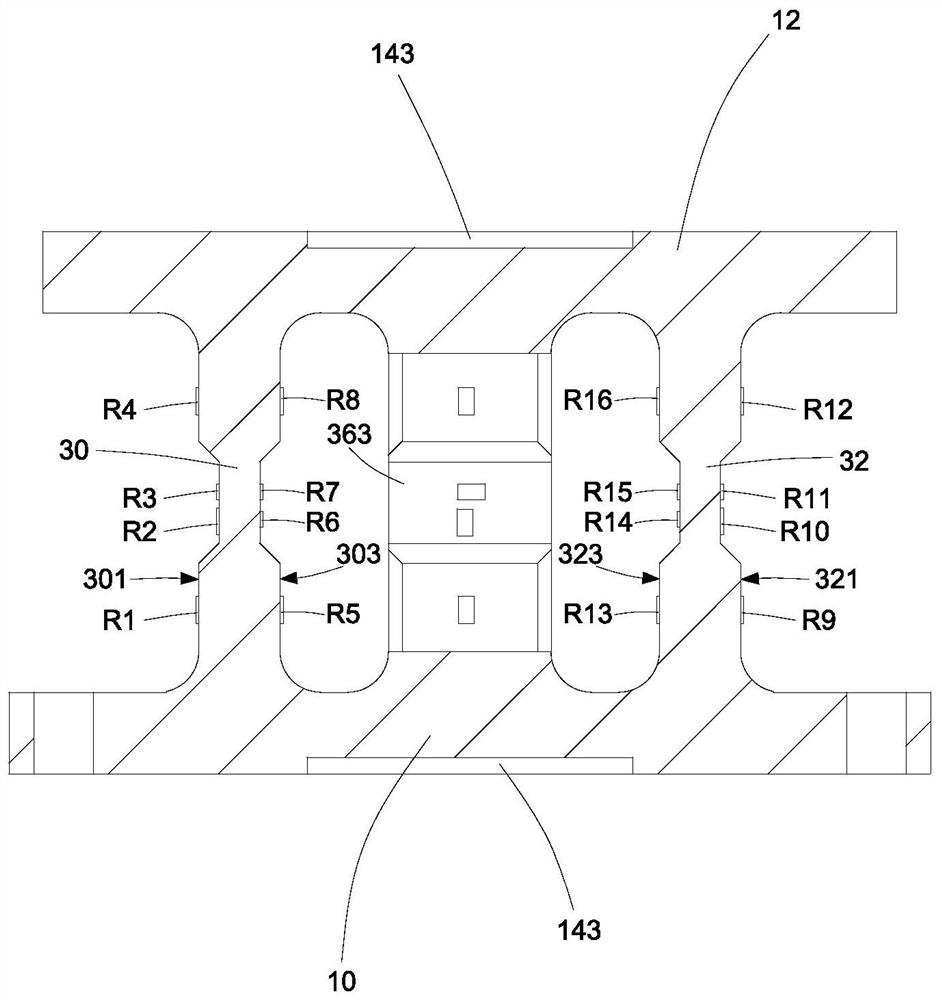 Integrated six-component sensor