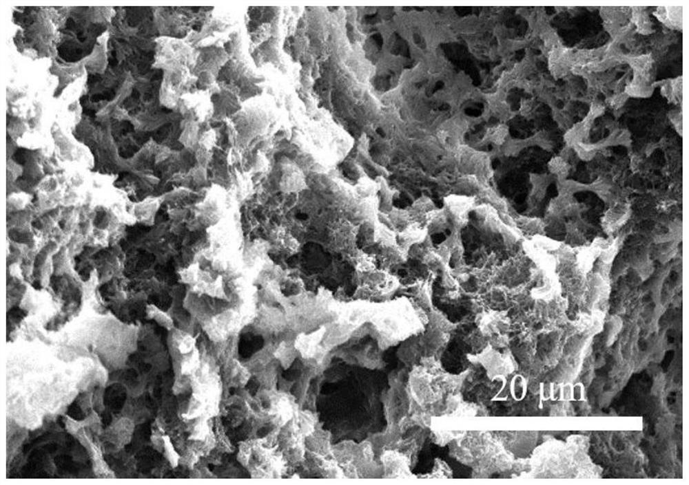 Preparation method of nitrogen-sulfur co-doped graphene oxide grafted polythiophene-co-pyrrole/Co3O4 electrode material