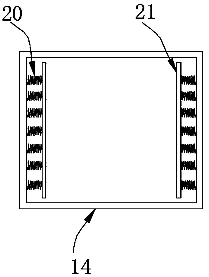 Display rack for computer network science and technology product exhibition and sale