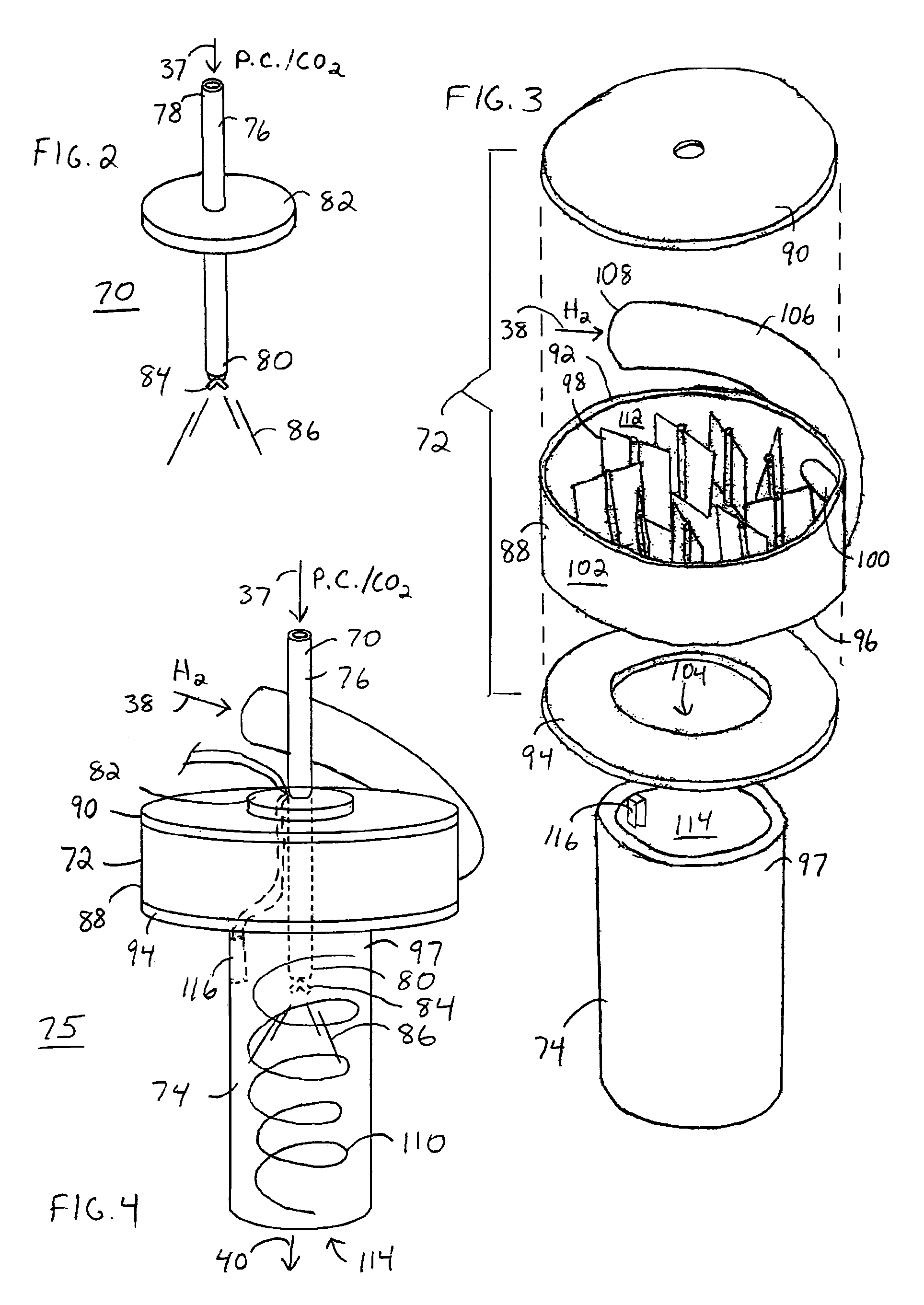 Method and apparatus for producing methane from carbonaceous material