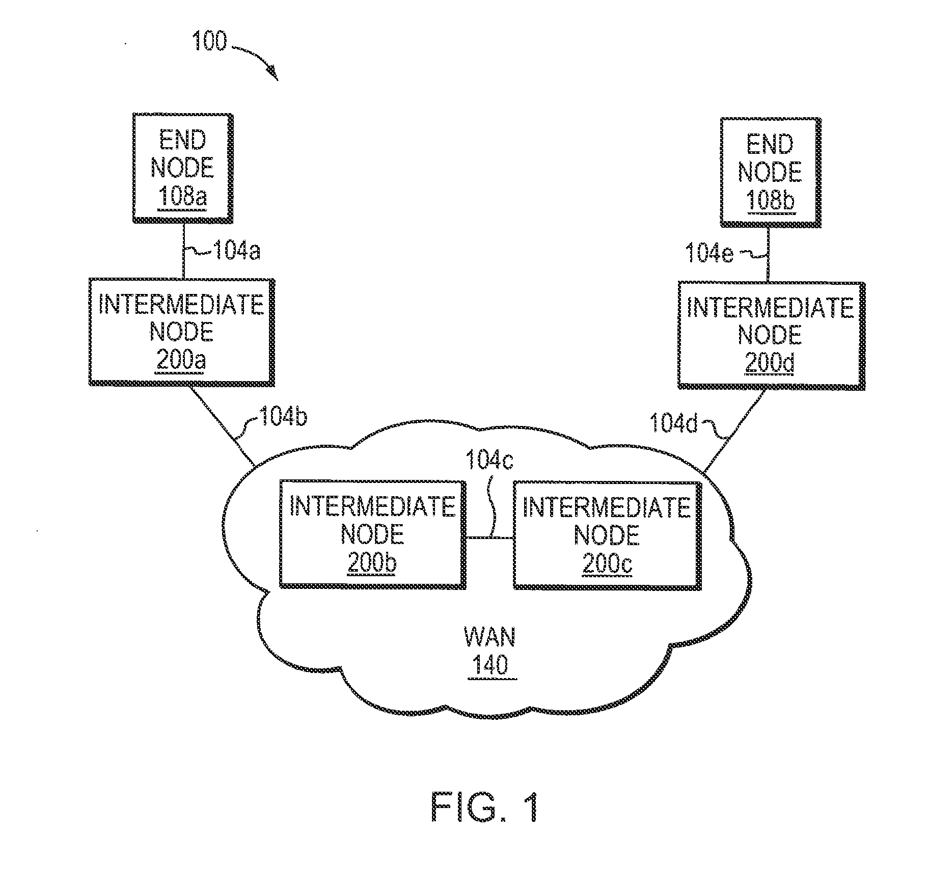 System and method for reporting out-of-resources (OOR) conditions in a data network