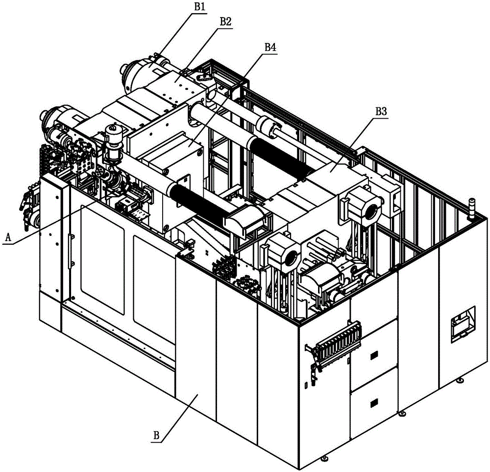 Auxiliary injection device of injection molding machine