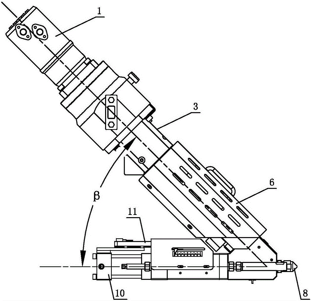 Auxiliary injection device of injection molding machine