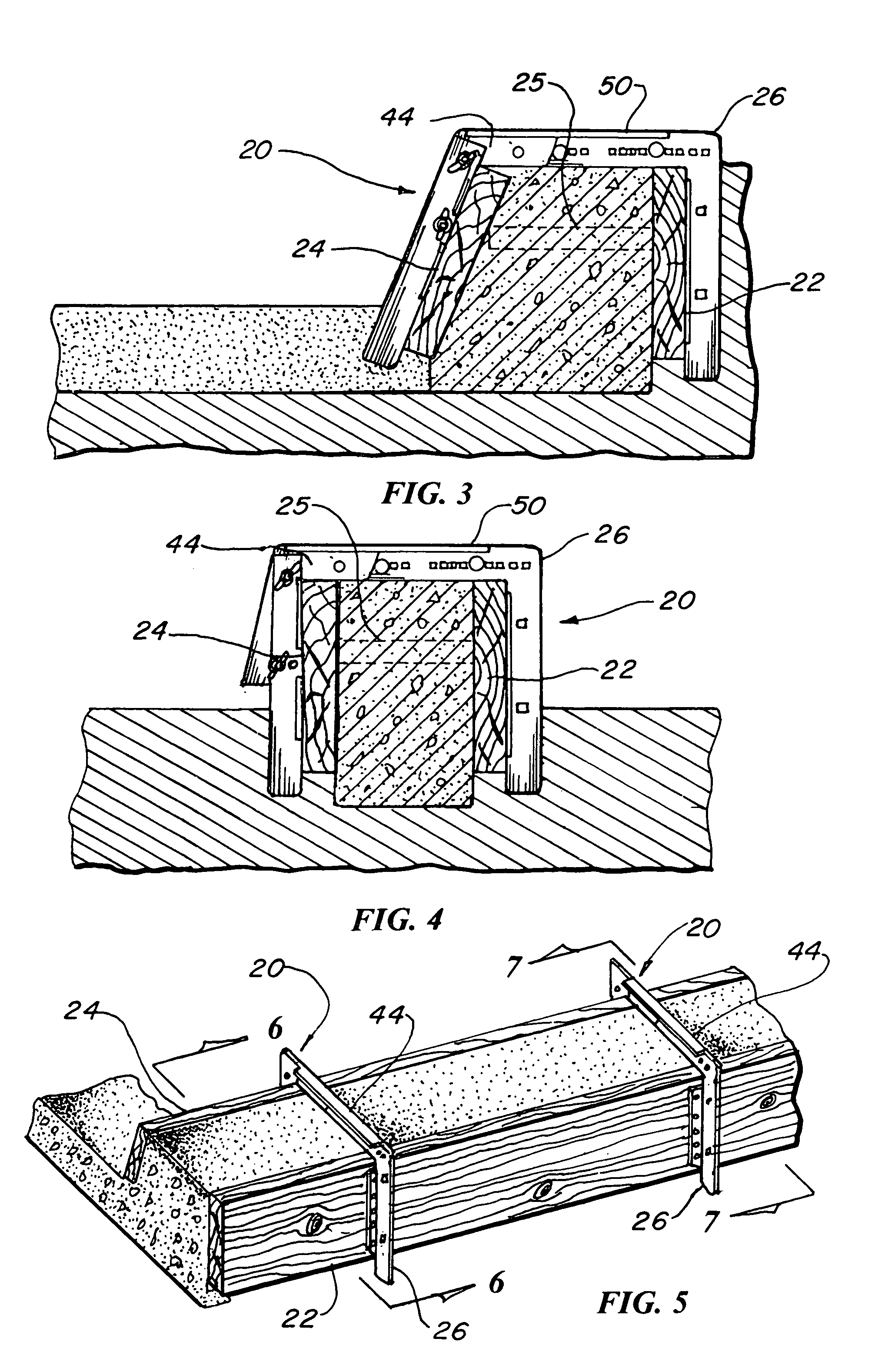 Concrete curbing forming device