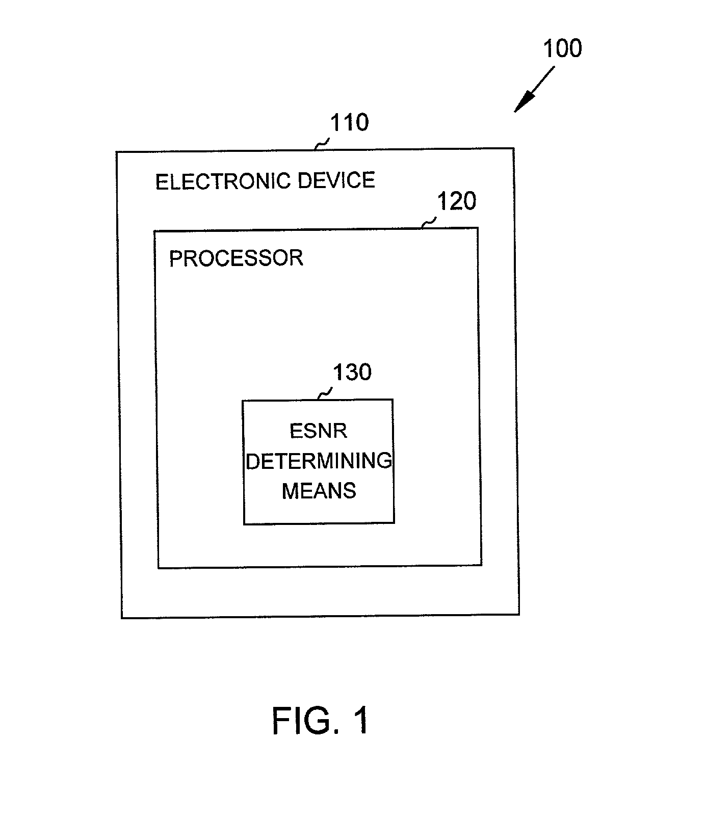 System and method to determine the time domain equalized signal-to-noise ratio of a mass storage device