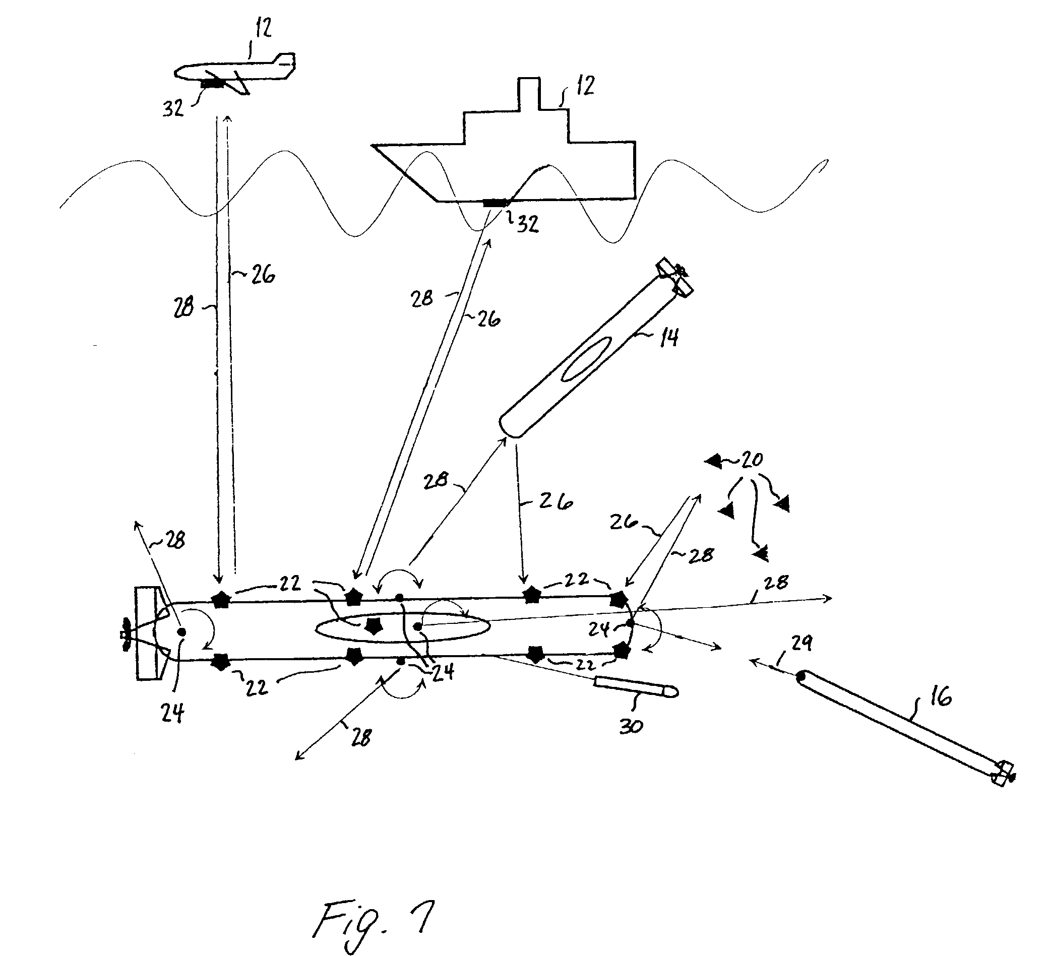 System and a method for detecting and countering laser threats and underwater objects for underwater vehicles