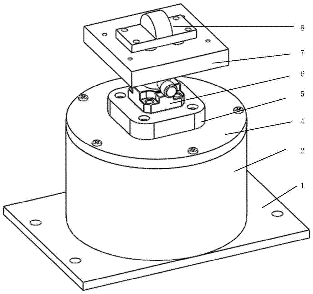 Vibration table device for ultrasonic vibration assisted processing