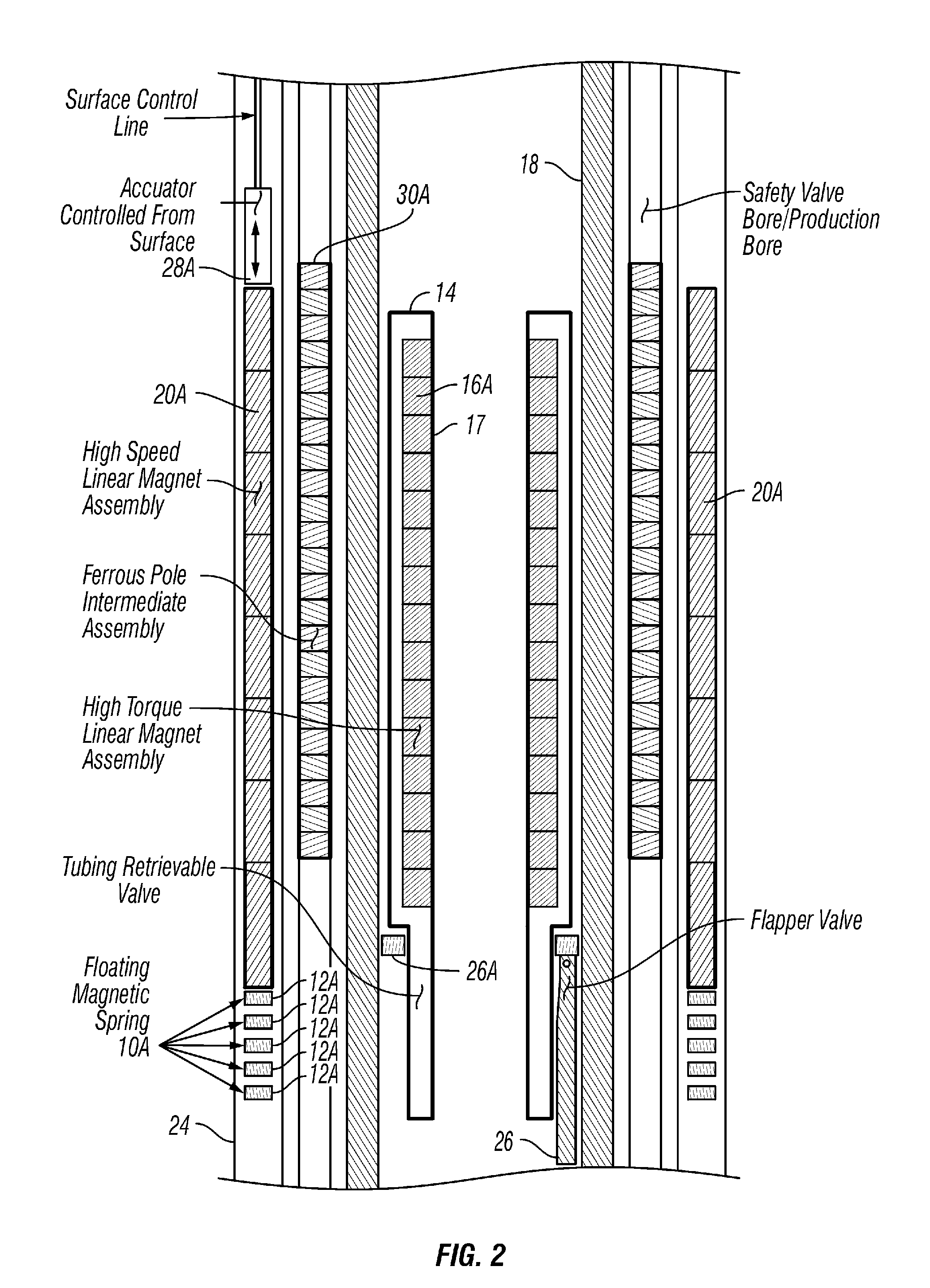 Wellbore Valve Having Linear Magnetically Geared Valve Actuator