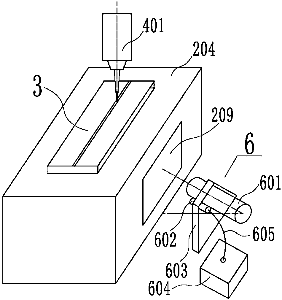 Gas buoyancy auxiliary welding device and welding method utilizing same