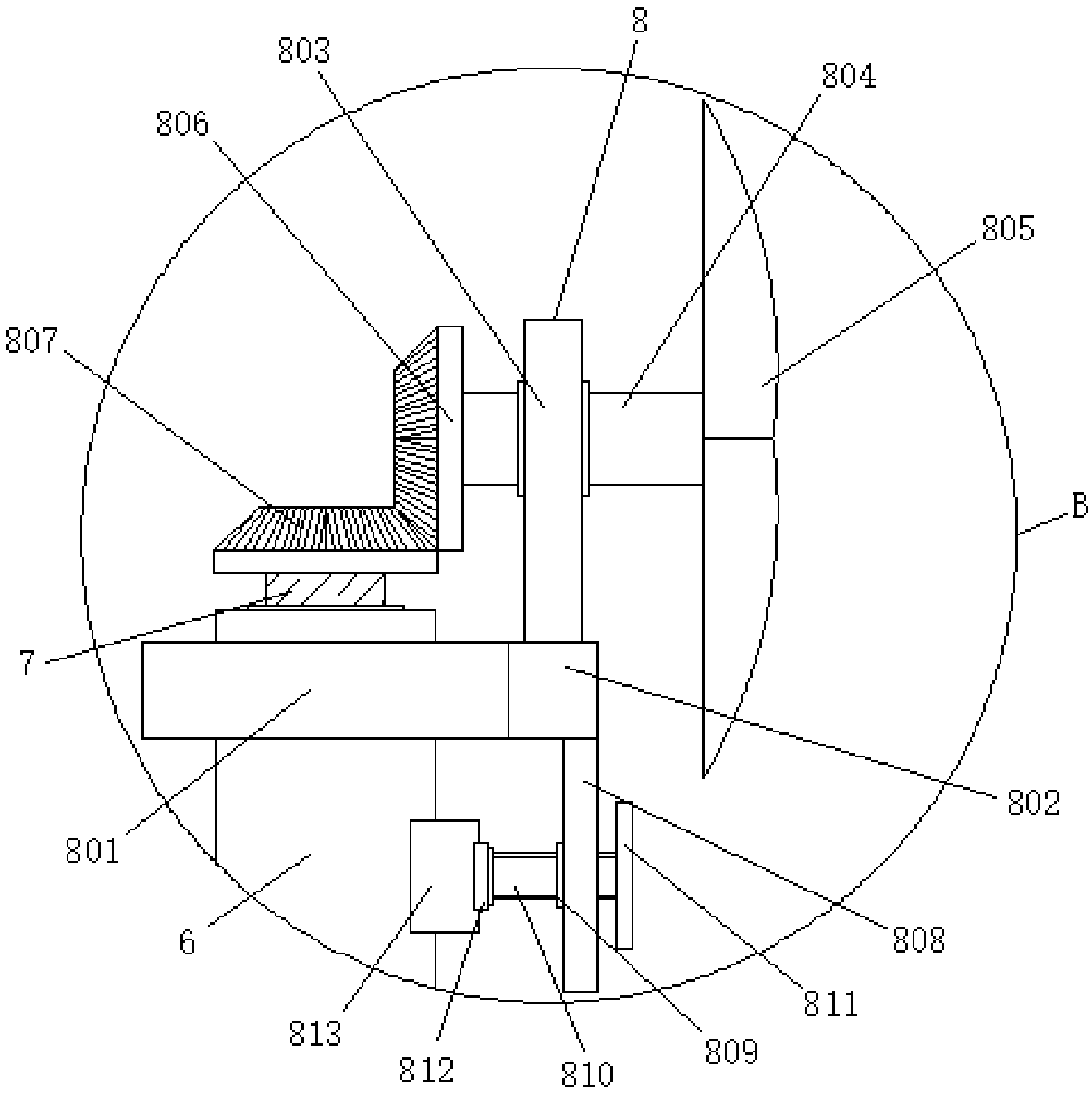 Automatic cleaning device for media information transmission based on moment of inertia