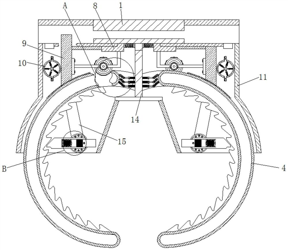 RFID bicycle lock device convenient to maintain