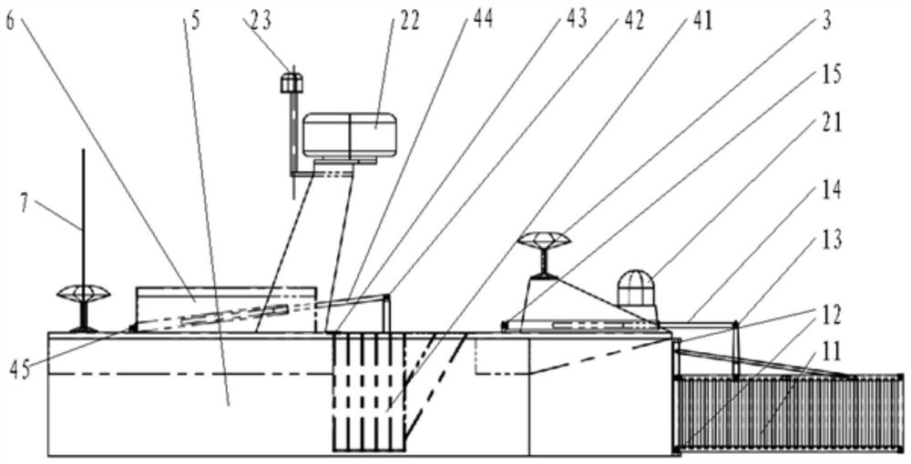 Water surface floating object cleaning unmanned ship and floating object cleaning method thereof