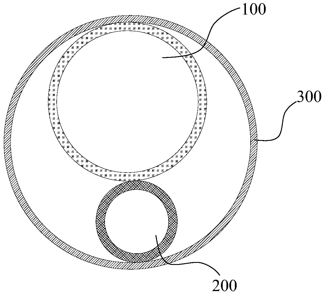 A cable anti-theft assembly based on triboelectricity