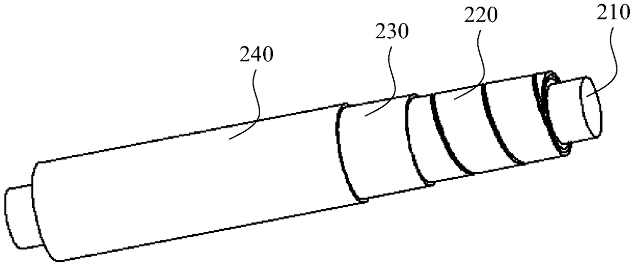 A cable anti-theft assembly based on triboelectricity