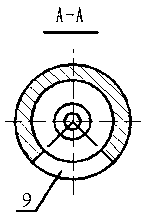 Separator for preventing sabot from following