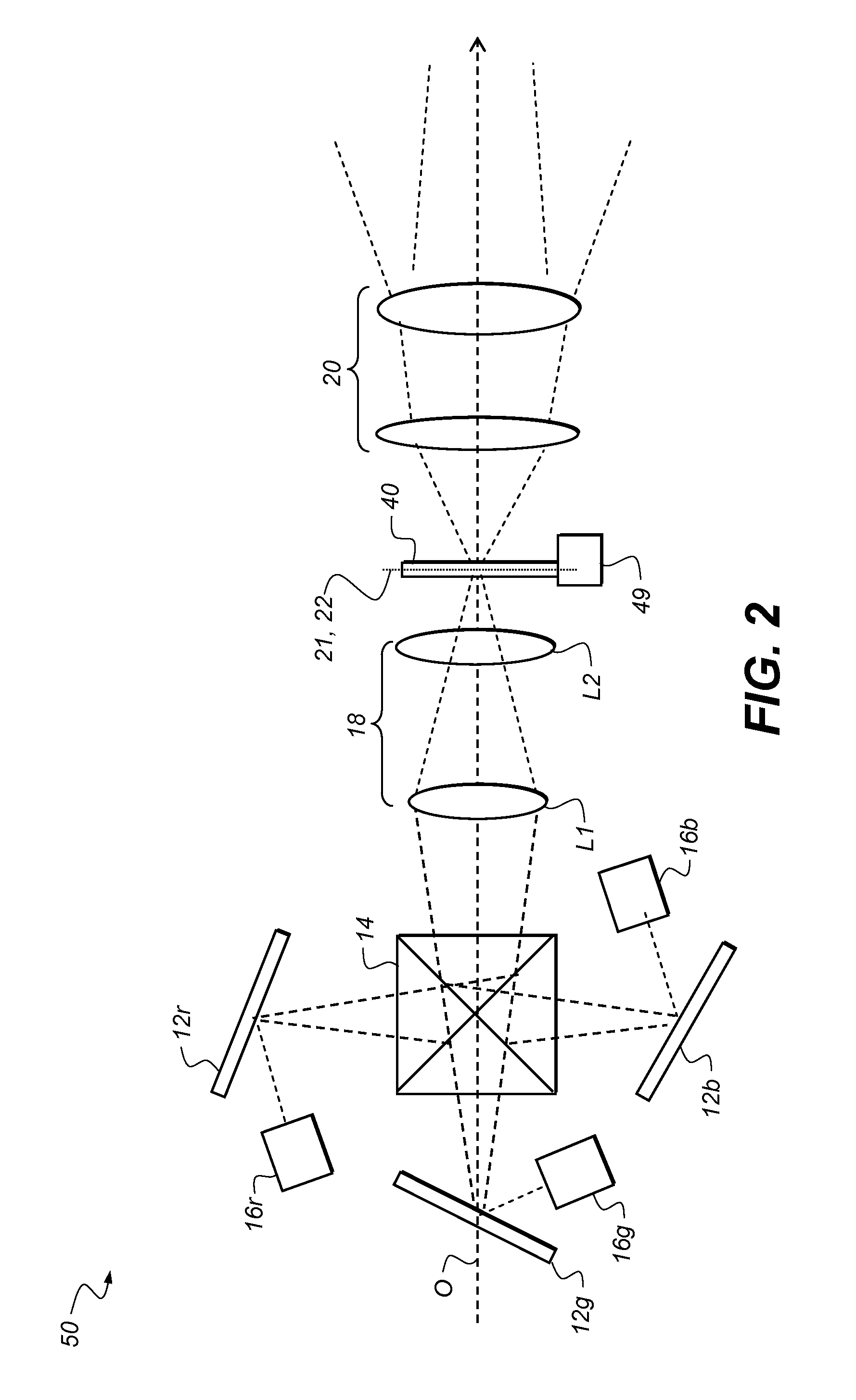 Out-of-plane motion of speckle reduction element
