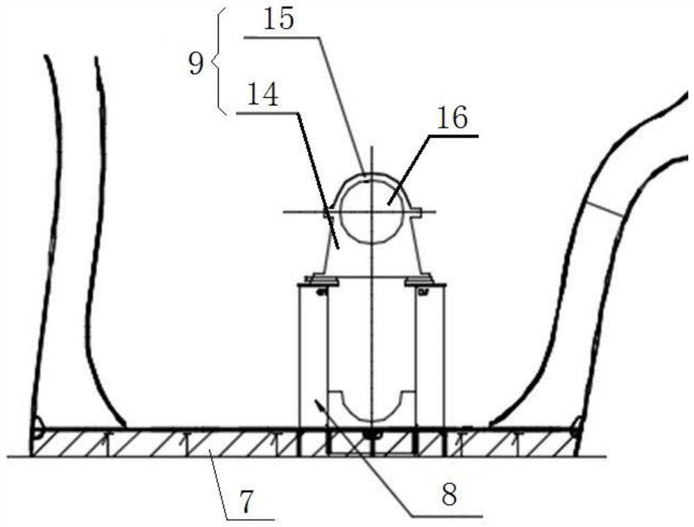 Stern tube stern shaft pulling-out method