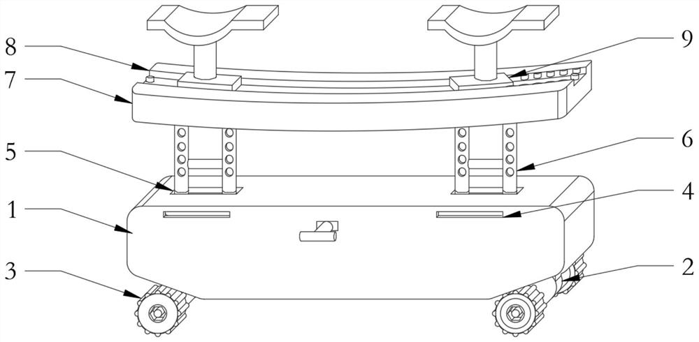 Auxiliary device for obstetrical midwife