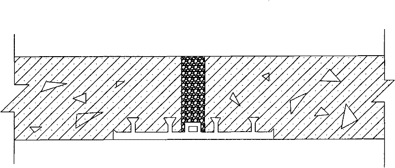 Internal-bonded water-proof technique for externally-bonded waterstop