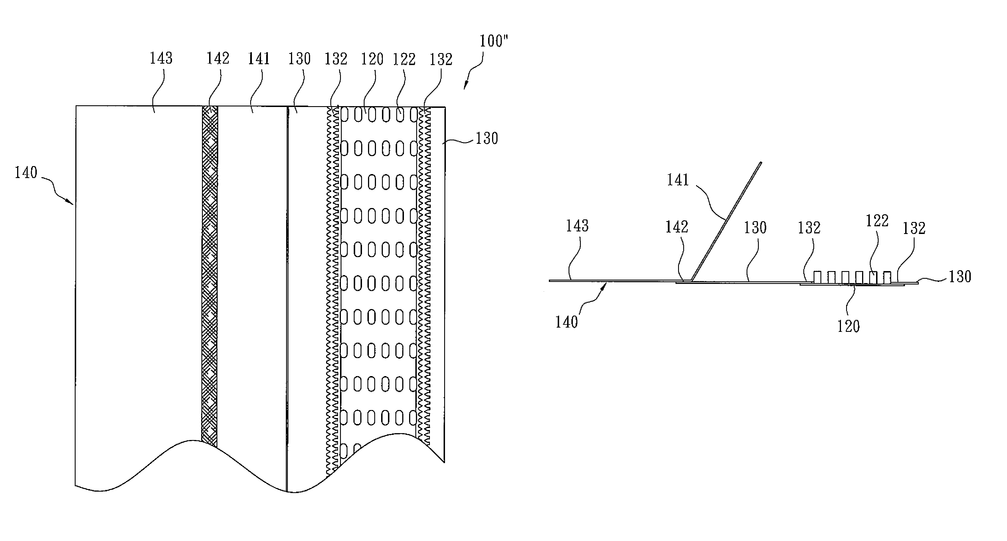 Fastening strap for disposable absorbing articles, method for manufacturing the same and disposable absorbing articles including the same