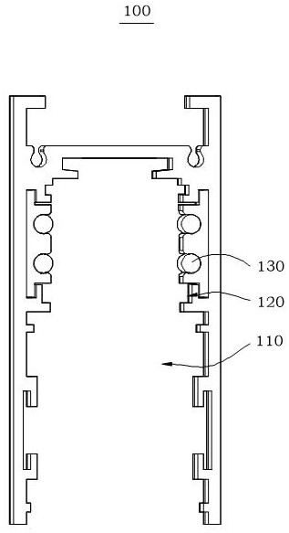 Built-in plug-in drives for linear lighting systems