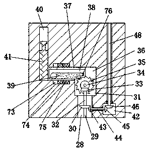 Electric power sliding door opening and closing system and using method thereof
