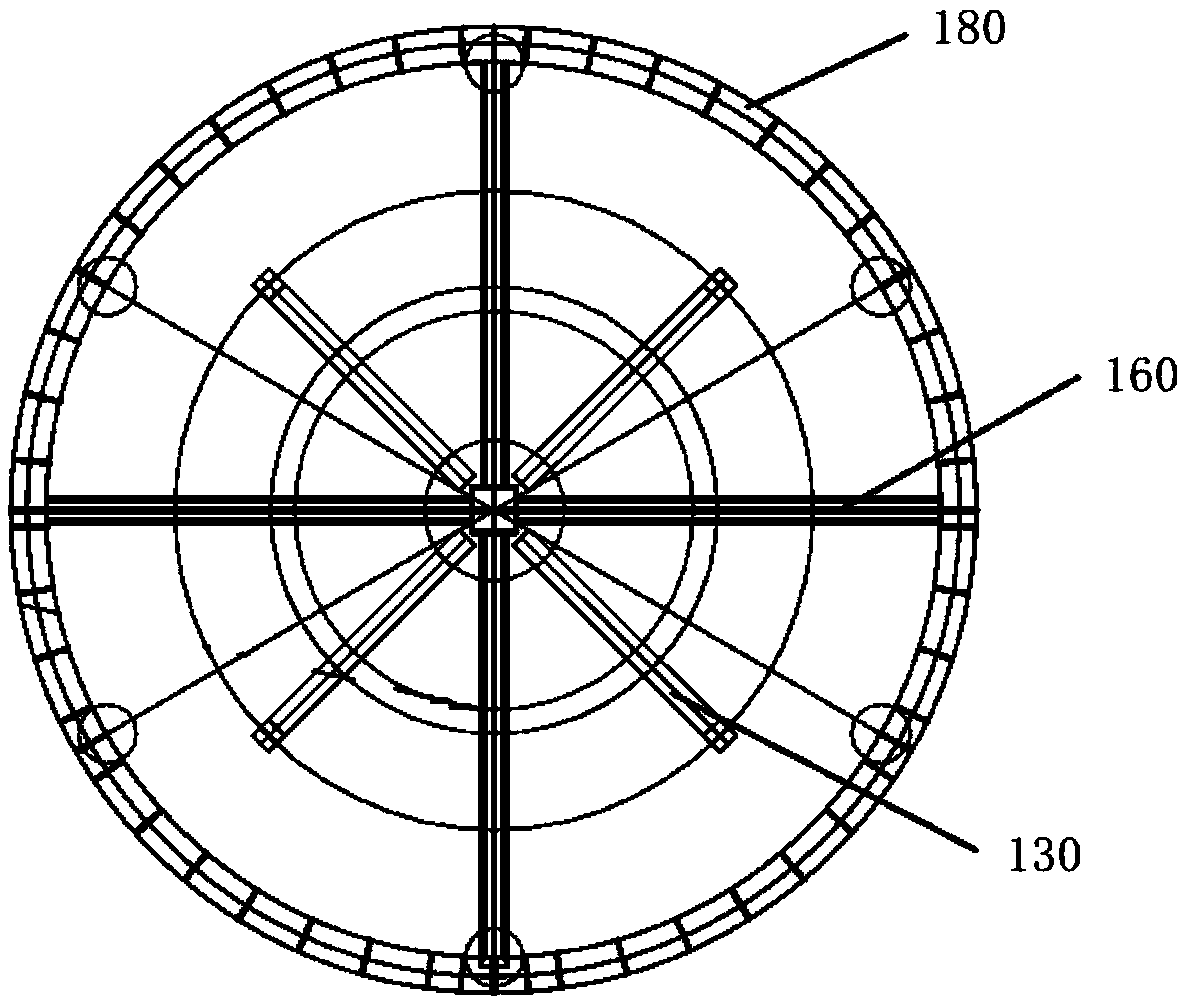 Anti-segregation raw sand silo