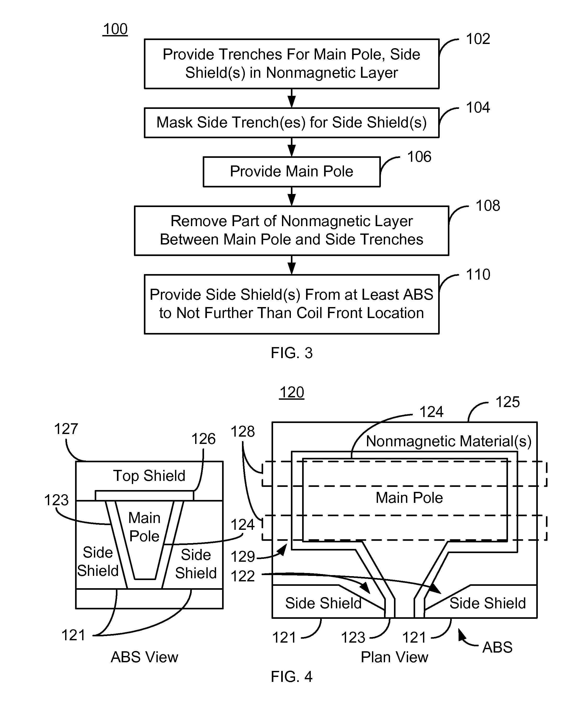 Method for fabricating a magnetic recording transducer having side shields