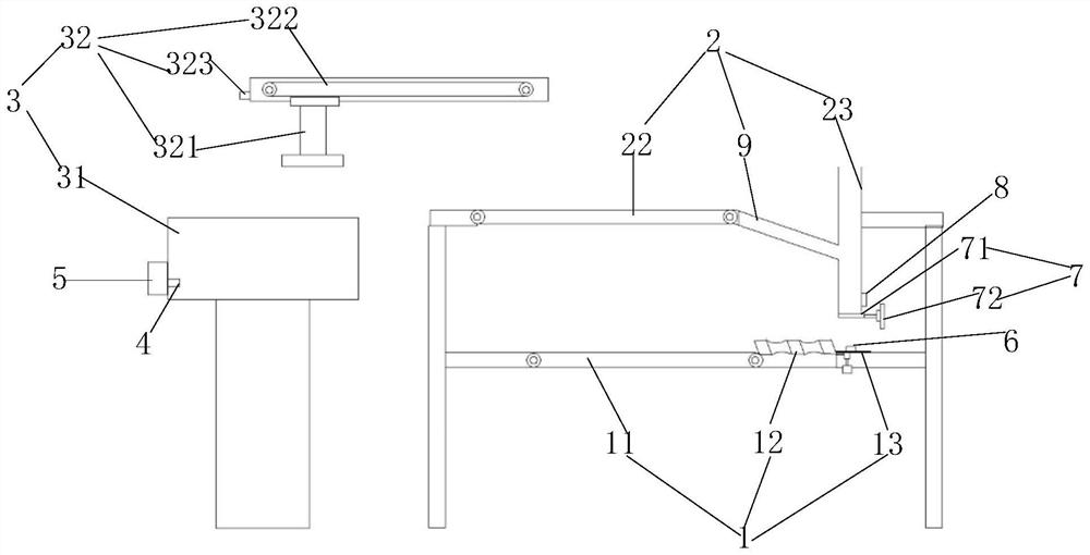 Automatic capping device with bottom cap quantity measurement function