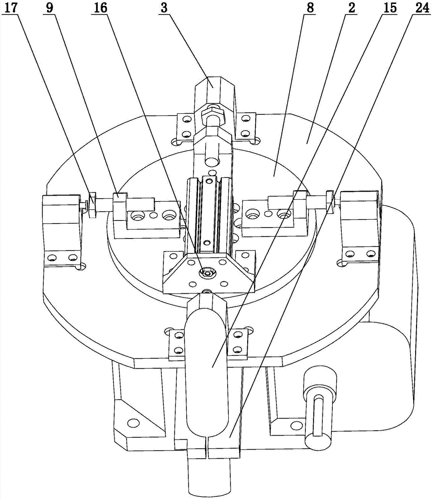 Automatic rotary disc type press-in machine