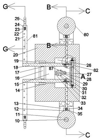 Plastic pipe inner diameter detecting and labeling equipment