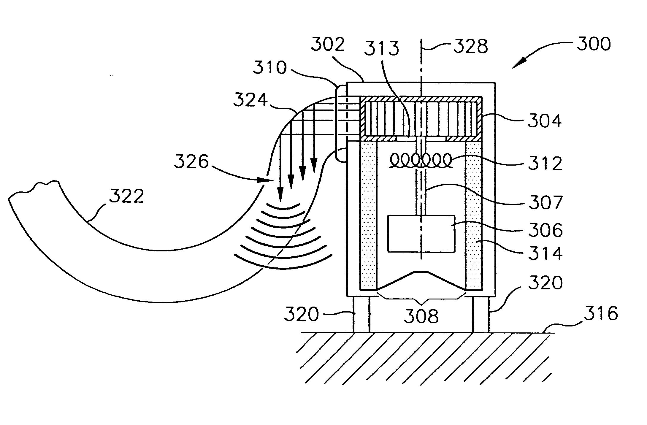 Low noise air blower unit for inflating thermal blankets