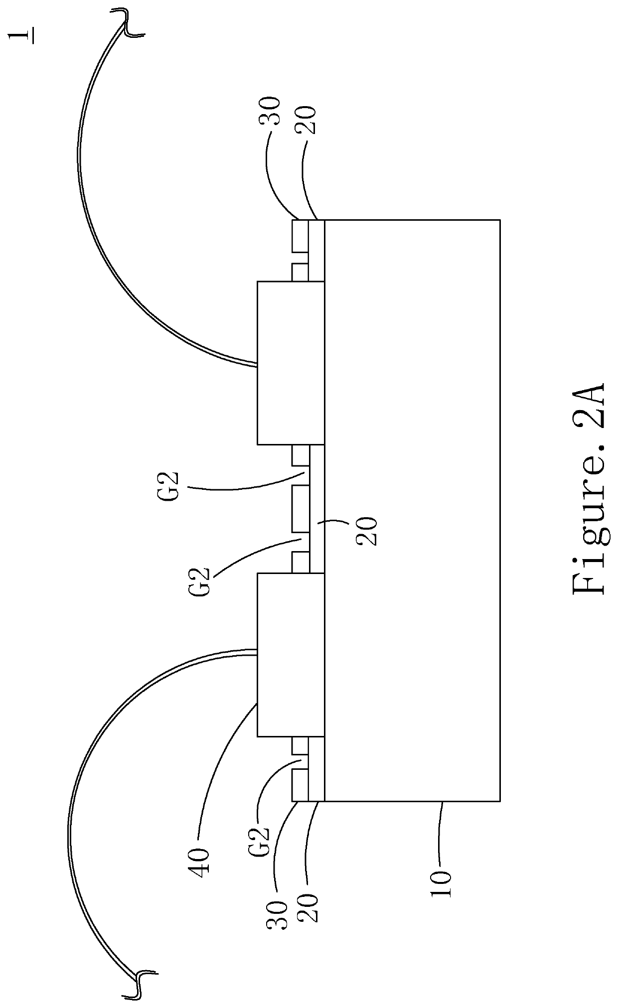 Structure for packaging and method for manufacturing the same