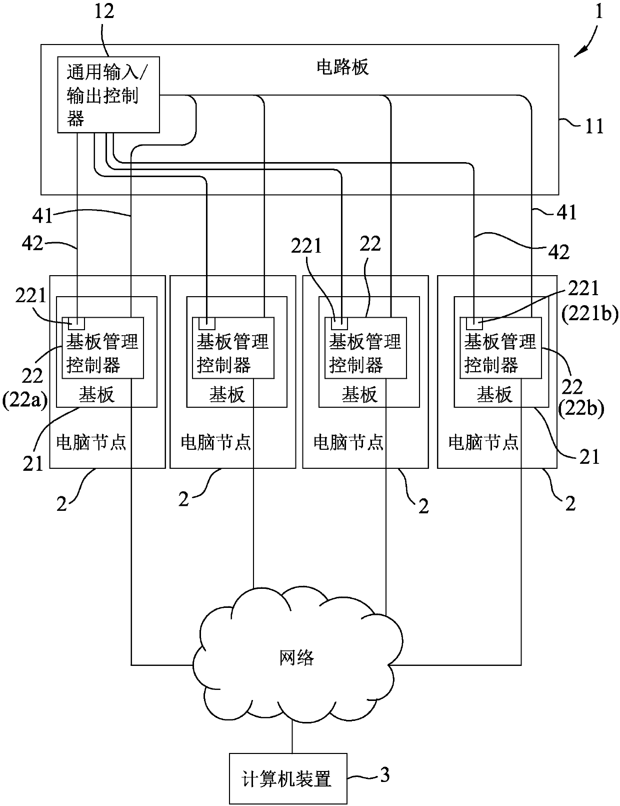 Method of baseboard management controller of remotely resetting computer system and system thereof