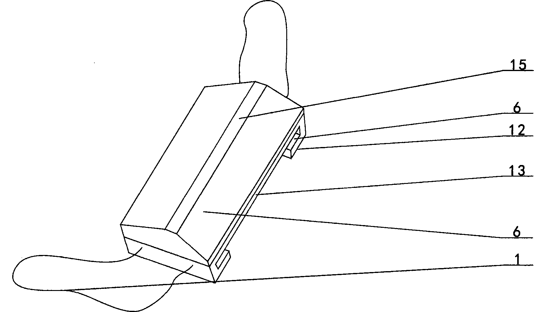 Secondary injury prevention device for emergency treatment of bone fracture patients