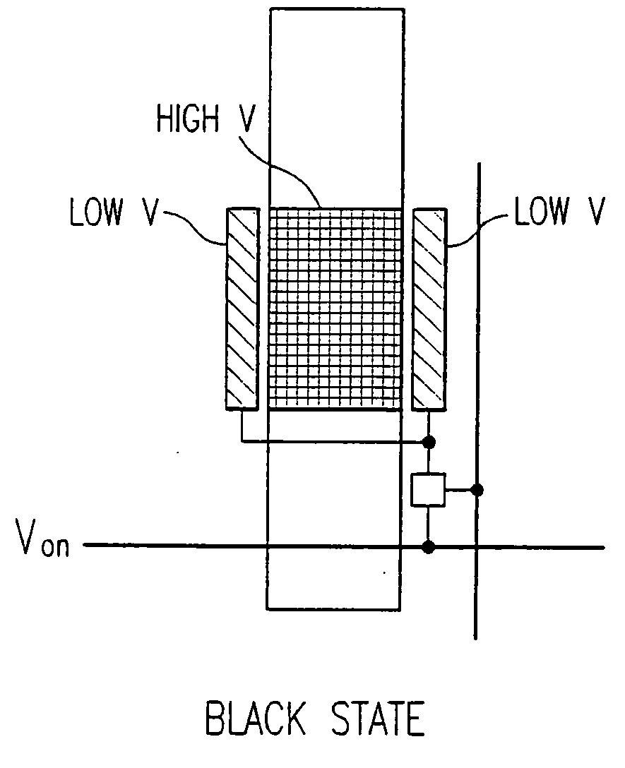 Electrophoretic display with dual-mode switching